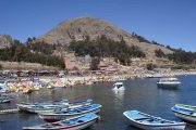 Boats in Copacabana