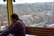 Local woman in Teleferico