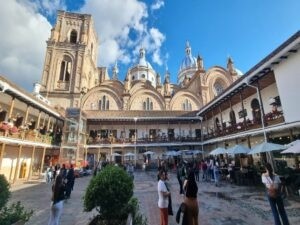 Cathedral in Cuenca Ecuador