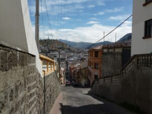 Altitude sickness while in Quito's steep streets