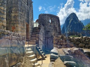 Zonnetempel op Machu Picchu