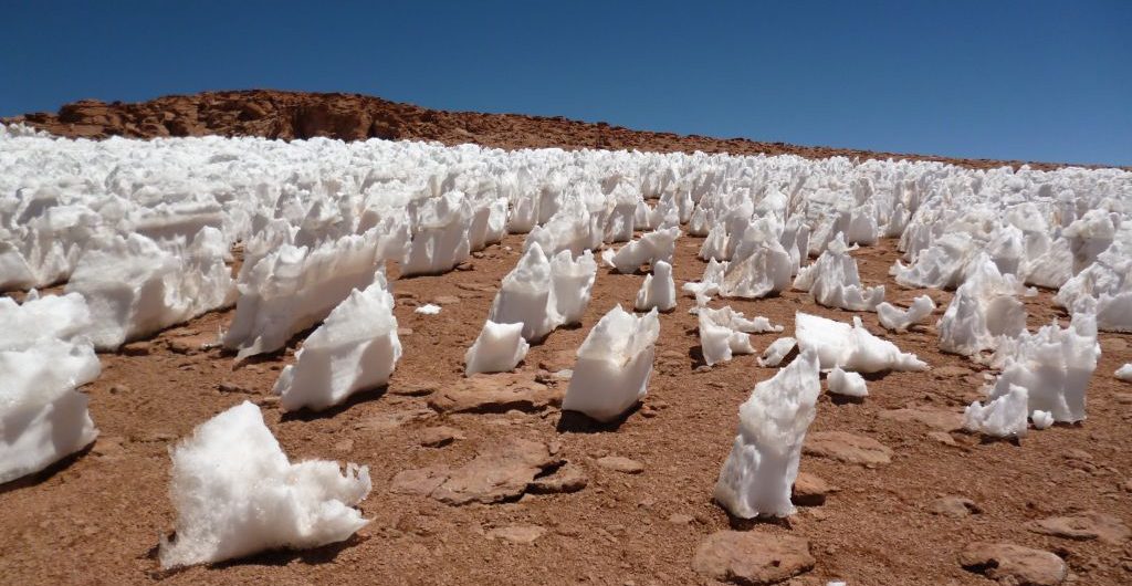 Snow in Salar de Uyuni Bolivia tours