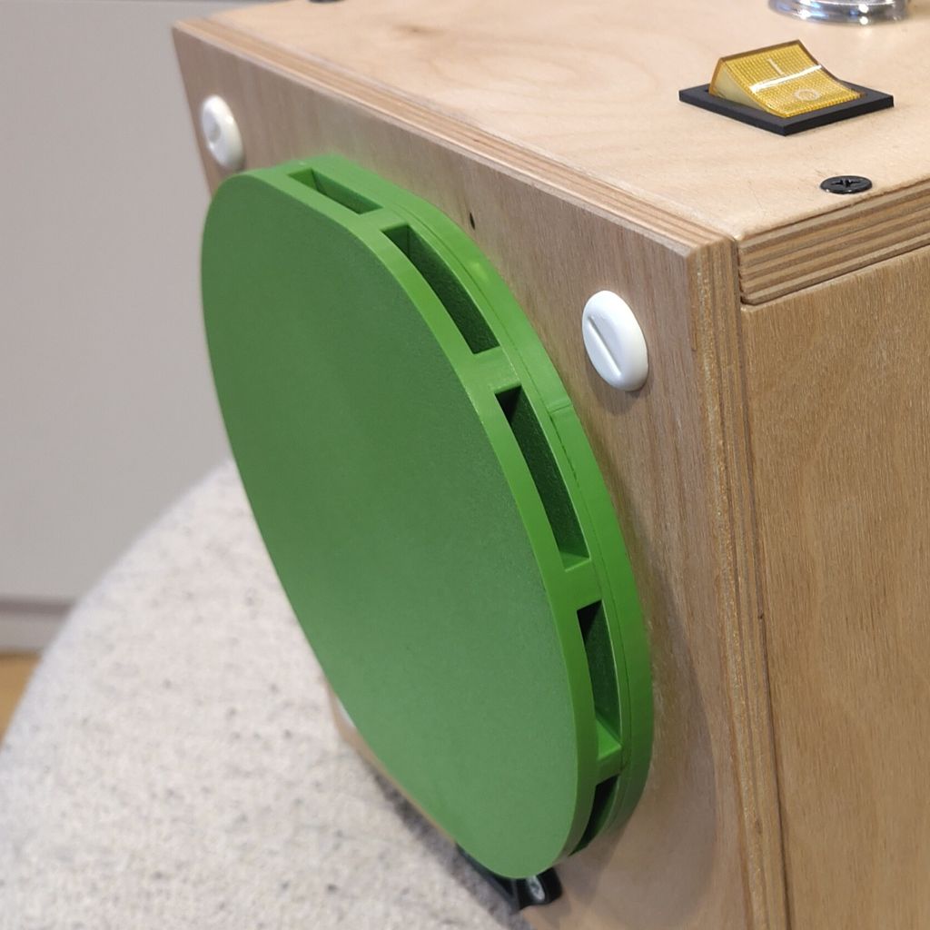 FairVacuum Model1 - Noise cancelling exit filter cap