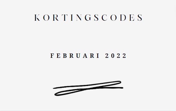 Kortingscodes Februari 2022