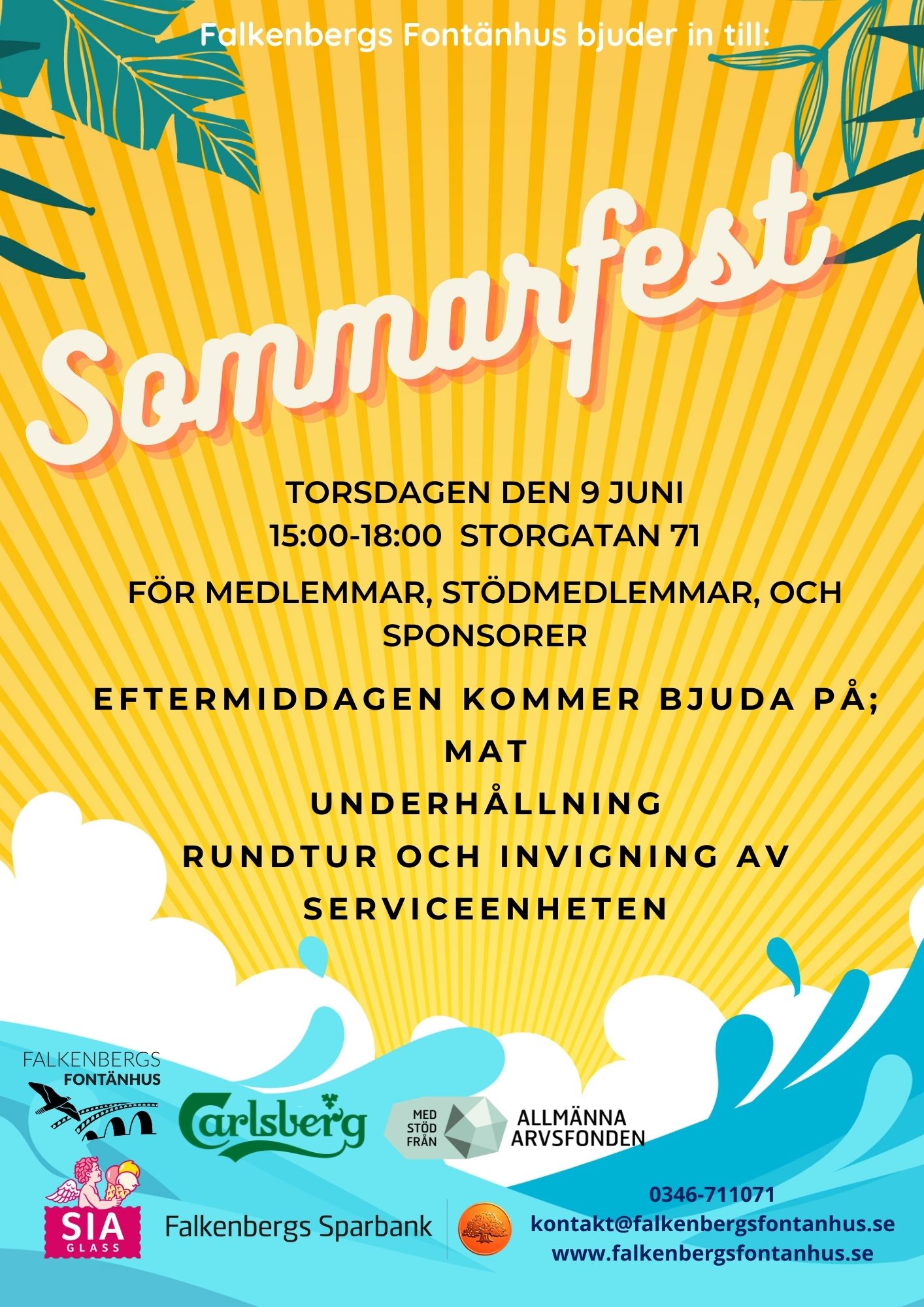 Välkomna på Sommarfest 9 Juni 2022