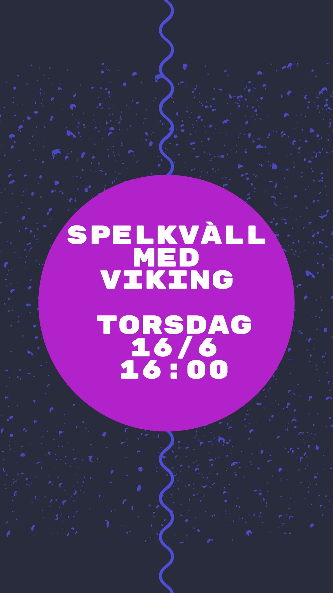 Spelkväll 16/6 16:00