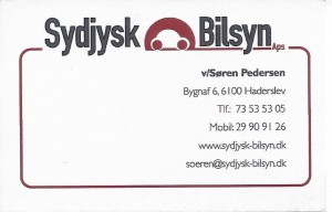 sydjysk bilsyn