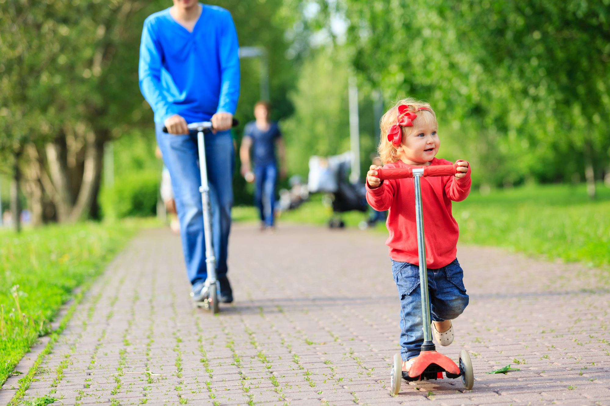 El løbehjul er genialt til hele familien