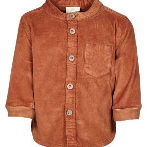 En Fant Skjorte - Fløjl - Leather Brown