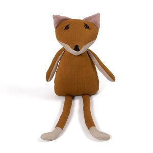 Filibabba - Freya The Fox Bamse - Dark Orange - One size