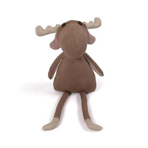 Filibabba - Milo The Moose Bamse - Brownie - One size
