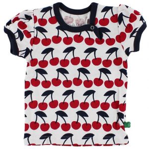 Freds World T-shirt - Hvid m. Kirsebær