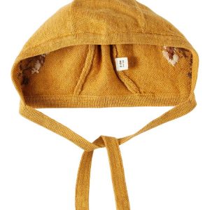 Gliva knit hat - amber gold - 45/47