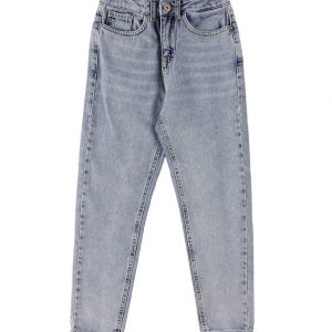 Grunt Jeans - Mom Jeans - Iris