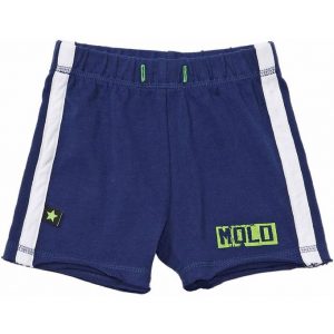 Molo Shorts - Marineblå m. Neongrøn