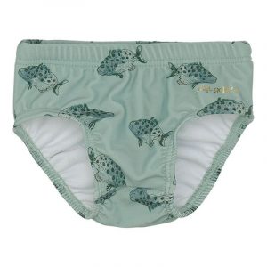 Soft Gallery - Badebukser Mika Swim Pants - Jadeite AOP Spotfish - 62/3 mdr.