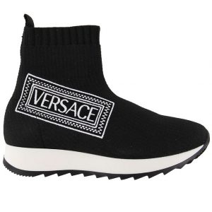 Versace støvler - Sort m. Logo
