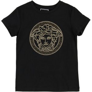 Young Versace T-shirt - Sort m. Medusa/Nitter