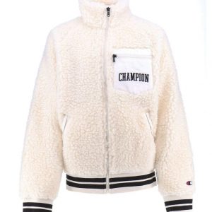 Champion Fashion Fleecejakke - Full Zip Top - Hvid