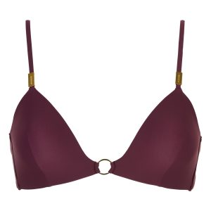 Calvin Klein Bikini Top, Farve: Rød, Størrelse: XS, Dame