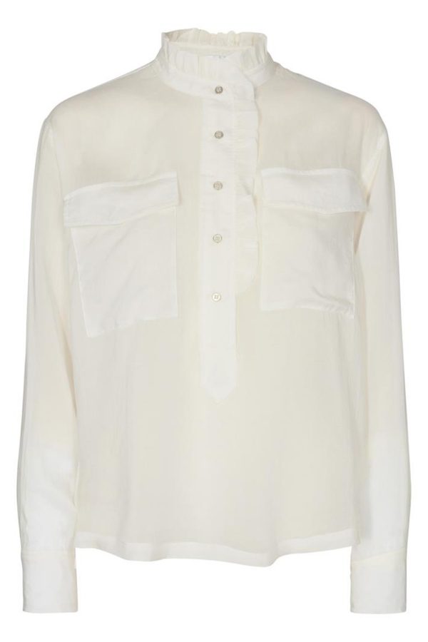CoÂ´Couture Shea Skjorte, Farve: Hvid, Størrelse: XS, Dame