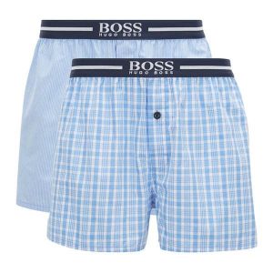 Hugo Boss Boxershorts 2-Pack Blå - M