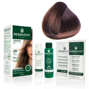 Natur hår farve fra Herbatint (Copper chestnut - 4R)