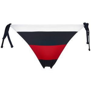 Tommy Hilfiger Side Tie Cheeky G-streng Bikini Trusse, Farve: Rugby Stripe, Størrelse: XS, Dame