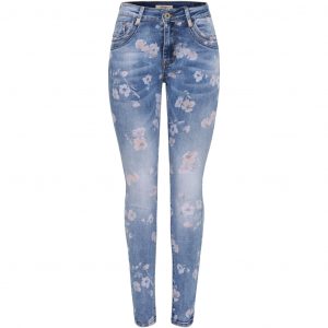 Jewelly dame jeans JW2207 - Denim Blue