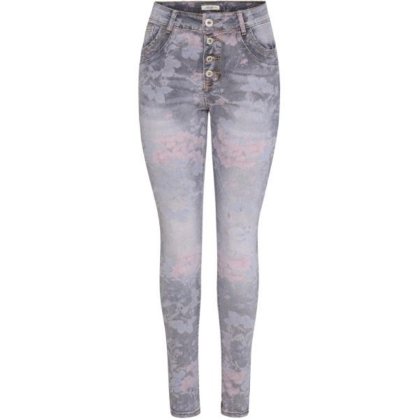 Jewelly dame jeans JW2288 - Grey