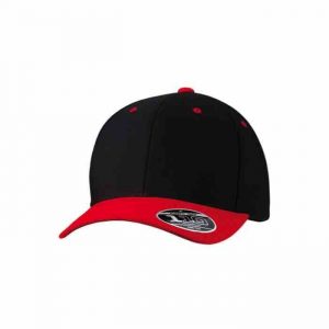 Flexfit Premium Cap Black/red_One Size