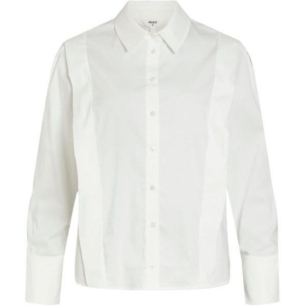 Object dame skjorte OBJNOMI - Bright White