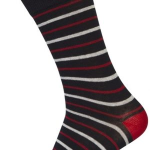 3-pak Socks CPH Strømper Med Røde Striber 40-47