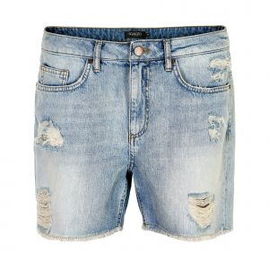 Clayton Distressed Shorts | Soaked in Luxury - S