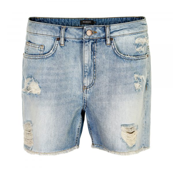 Clayton Distressed Shorts | Soaked in Luxury - S
