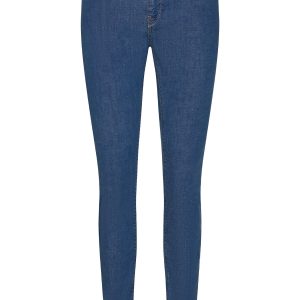 Mos Mosh Naomi Cover Jeans, Farve: Blå, Størrelse: 25, Dame