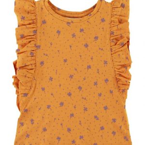 Soft Gallery T-shirt - Aylin - Clover - Sunflower