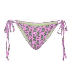 Hunkøn Bikini Underdel - Wilma - Pink Tiger Art Print