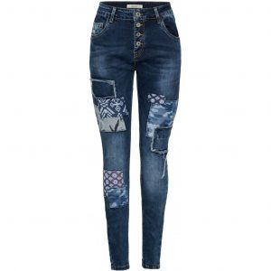 Jewelly dame jeans JW7021 - Denim Blue