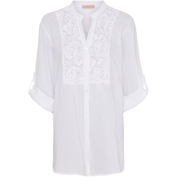 Marta Du Chateau dame skjorte 9737B - White