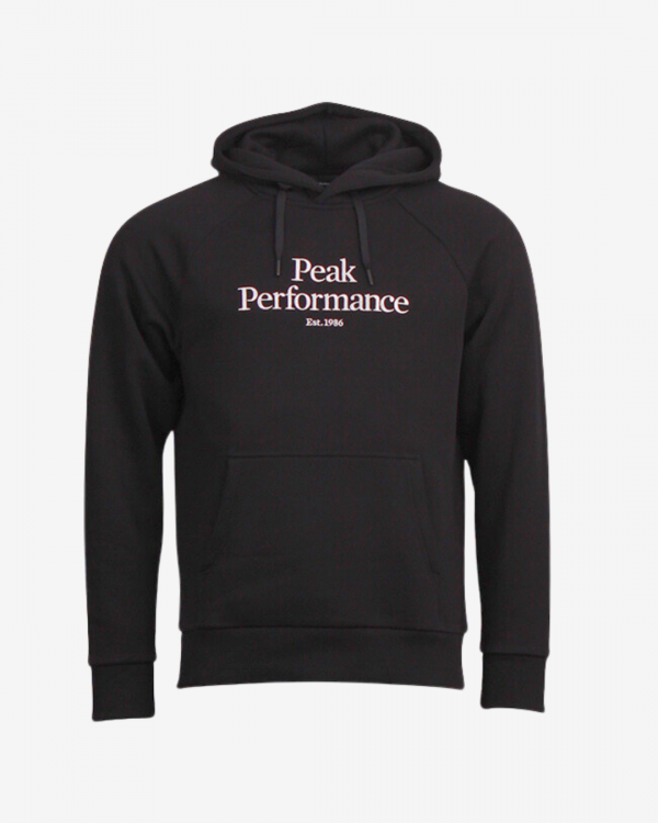 Peak Performance Original logo hættetrøje - Sort - Str. S - Modish.dk