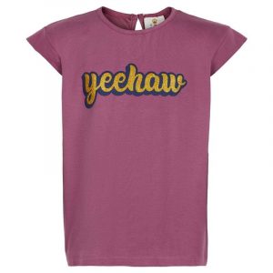 THE NEW - Tammy S/S TEE T-Shirt - Heather Rose - 11/12 år