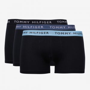 Tommy Hilfiger Boxershorts trunk 3-pak - Blå WB - Str. XXL - Modish.dk