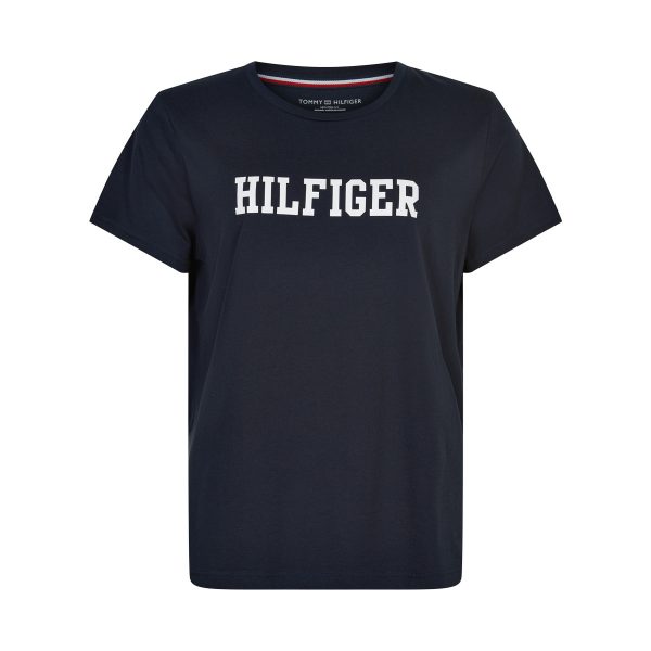 Tommy Hilfiger Cn T-shirt, Farve: Sort, Størrelse: XS, Dame