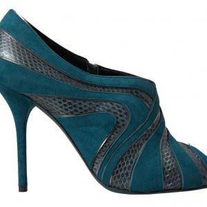Dolce & Gabbana Blå Ankle Støvler