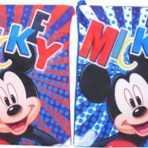 Mickey Mouse - Storage Sling Slipknot/Drawstring Tidy School/Gym Swimming Bag