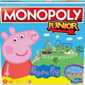 Monopoly Junior (Matador) - Peppa Pig/Gurli Gris (Engelsk, Hasbro) - Board Game