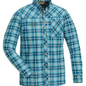 Pinewood Caribou Slim skjorte (Blue, L)