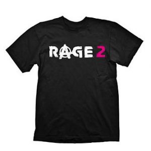 Rage 2 - Logo (White & Pink) - T-Shirt - Size: Small (S)