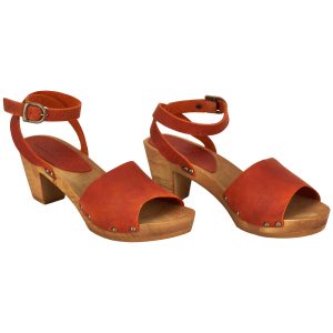 Sanita Yara Flex Sandal Orange, Størrelse: 36, Dame